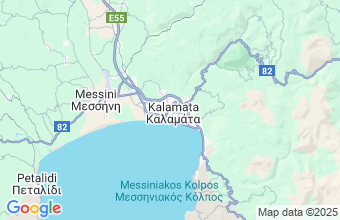 Map of Kalamata