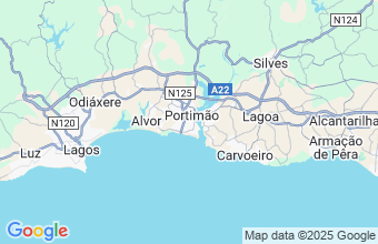 Map of Portimao