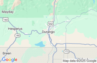Map of Durango