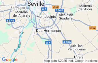 Map of Dos Hermanas