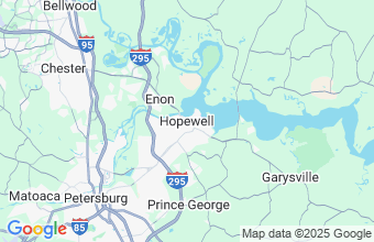 Map of Hopewell