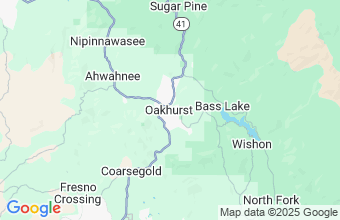 Map of Oakhurst