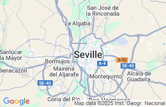 Map of Sevilla