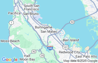 Map of San Mateo