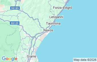 Map of Giardini-Naxos
