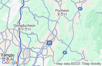 Map of Pocheon