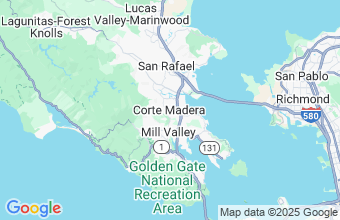 Map of Corte Madera