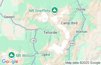 Map of Telluride