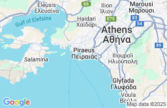 Map of Piraeus