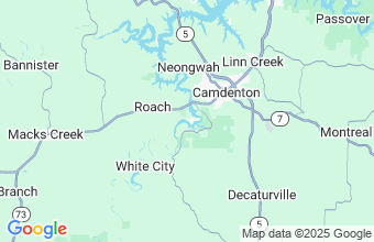 Map of Lake of the Ozarks
