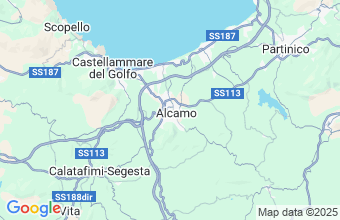 Map of Alcamo