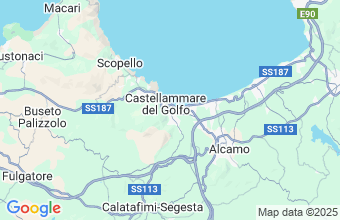 Map of Castellammare Del Golfo