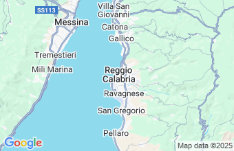Map of Reggio Di Calabria