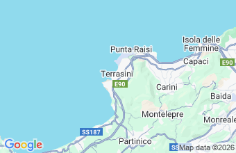 Map of Terrasini