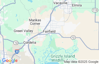 Map of Fairfield