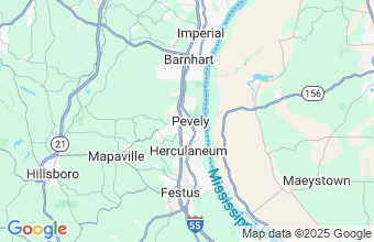 Map of Pevely