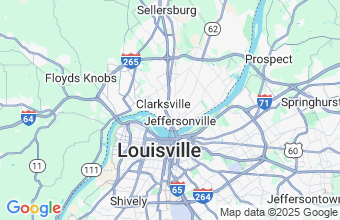 Map of Jeffersonville