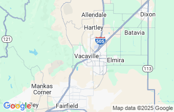 Map of Vacaville