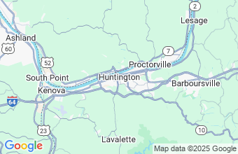 Map of Huntington