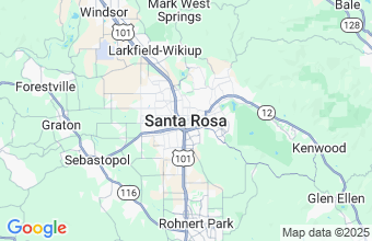 Map of Santa Rosa