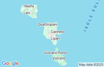 Map of Lipari Island