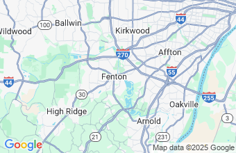 Map of Fenton
