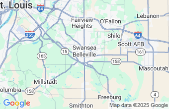 Map of Belleville