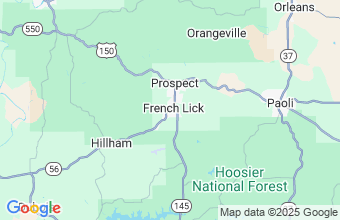 Map of French Lick