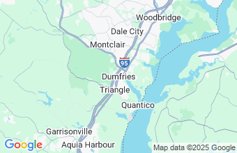 Map of Dumfries