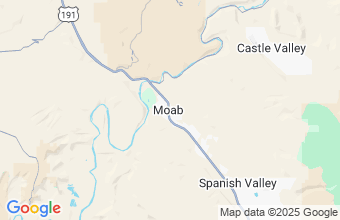 Map of Moab