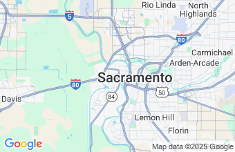 Map of West Sacramento