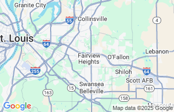 Map of Fairview Heights