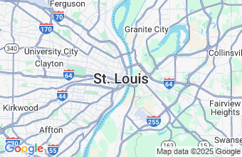 Map of St Louis