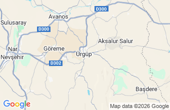 Map of Urgup