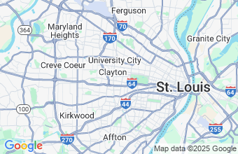 Map of Clayton