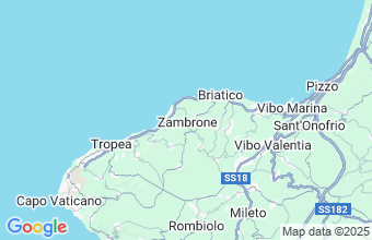 Map of Zambrone