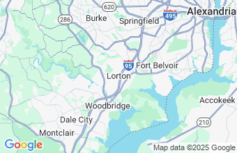 Map of Lorton