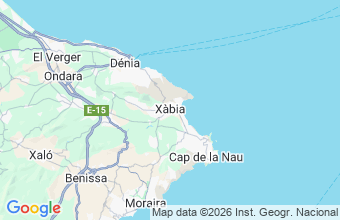 Map of Javea