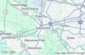 Map of Centreville
