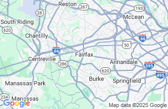 Map of Fairfax