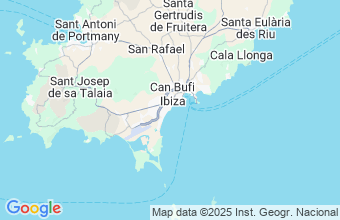 Map of Ibiza - Playa d'en Bossa