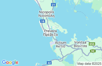 Map of Preveza