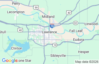 Map of Lawrence