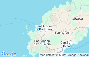 Map of Ibiza - San Antonio
