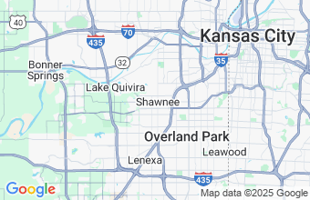 Map of Shawnee