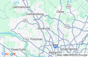 Map of Rockville