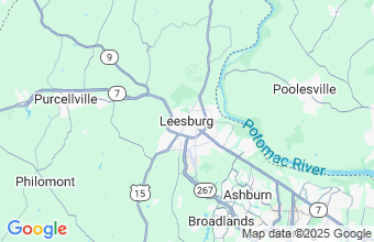 Map of Leesburg