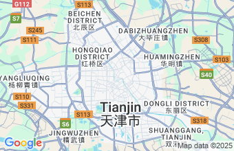 Map of Tianjin