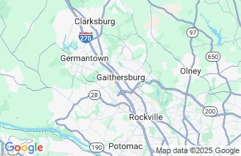 Map of Gaithersburg