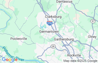 Map of Germantown